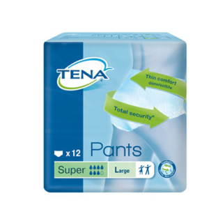 tena pants super l new 12 pezzi bugiardino cod: 972259978 