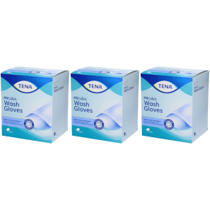 Trova Offerte di tena proskin wash glove set da 3 3x50 pz guanti e compra online