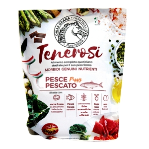 Trova Offerte di Tenerosi puppy pesce pescato - alimento completo per cuccioli 1,3 kg e compra online