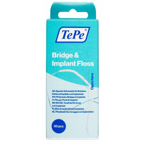 Trova Offerte di tepe filo ponti & impianti tepe bridge & implant floss 30 pezzi e compra online