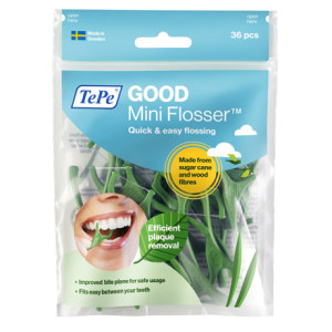 tepe good miniflosser 36 pezzi bugiardino cod: 979400874 