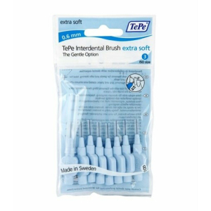 Trova Offerte di tepe interdental brush 0,60mm blue extra soft 8 pz spazzolino da denti e compra online