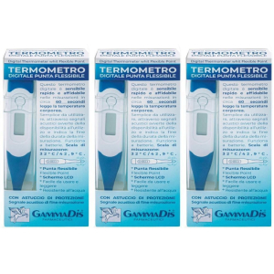 Trova Offerte di termometro digitale punta flessibile con custodia protettiva 3x1 st e compra online
