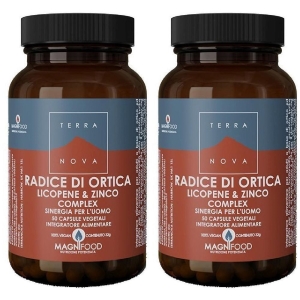 Trova Offerte di Terranova Radice Ortica Licopene Zinco Sinergia Uomo Capsule 2x50 Pezzi C e compra online