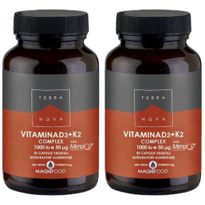 Trova Offerte di terranova vitamina d3 + k2 capsule 2x1 pz e compra online