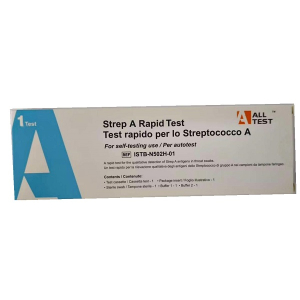 Trova Offerte di test antigenico rapido alltest strep a rilevazione qualitativa antigeni streptococco a nei campioni di tampone faringeo auto raccolti e compra online