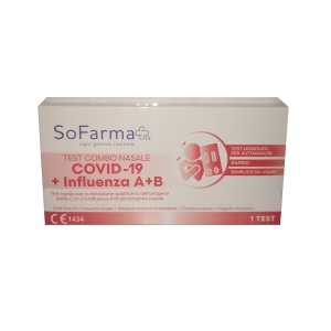 Trova Offerte di test antigenico rapido covid-19 combo autodiagnostico determinazione qualitativa antigeni sars-cov-2 e influenza a+b in tamponi nasali mediante immunocromatografia sofarmapiu' e compra online