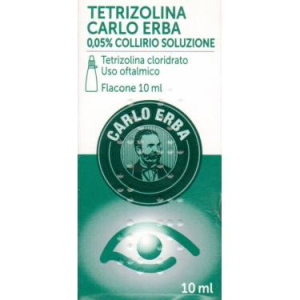 tetrizolina c erba coll 10ml bugiardino cod: 018331025 