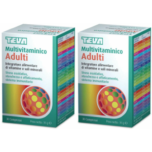 Trova Offerte di teva multivitaminico adulti compresse set da 2 2x30 pz e compra online