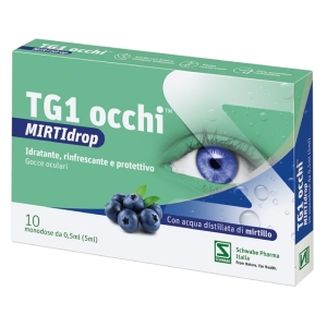 Trova Offerte di Tg1 occhi mirtidrop gocce oculari 10 fiale - idratante e lenitivo e compra online