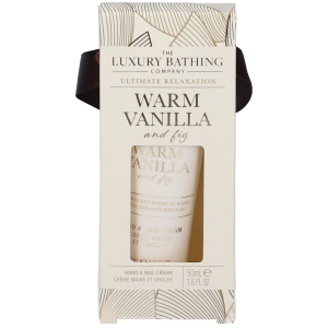 The luxury bathing company crema mani e unghie vaniglia calda & fichi