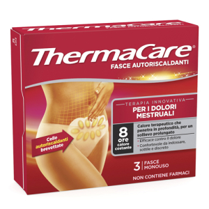 thermacare dolor mestruali 3 pezzi bugiardino cod: 981076134 