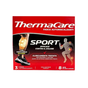 thermacare sport 8h 3pz bugiardino cod: 983694403 