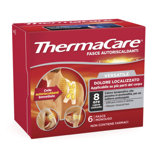 thermacare versatile fascia6 pezzi bugiardino cod: 981076110 