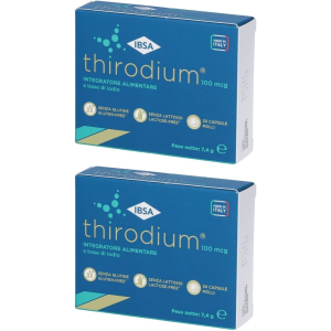 Trova Offerte di thirodium 100mcg 30 capsule molli set da 2 2x7,4 g e compra online