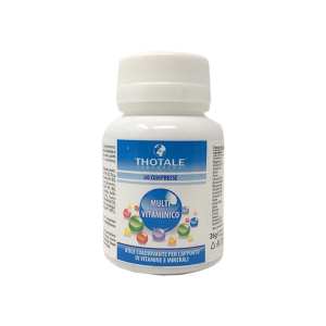 thotale multivitaminico 60 compresse bugiardino cod: 980511772 