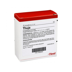thuya compositum 10 fiale - medicinale bugiardino cod: 800164485 