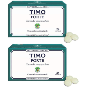 Trova Offerte di timo forte pastiglie balsamiche 24 pezzi 2x24 pz e compra online