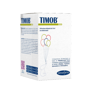 Timob integratore per il drenaggio dei liquidi e il benessere del microcircolo 30 stickpack da 10ml