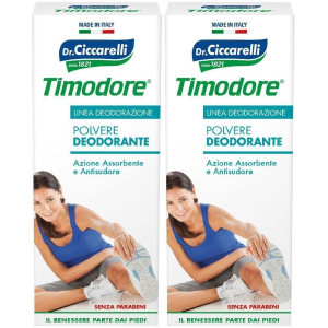 Trova Offerte di timodore® polvere deodorante set da 2 2x75 g e compra online