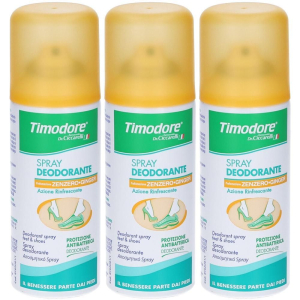 Trova Offerte di timodore spray deodorante zenzero 3x150 ml e compra online