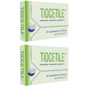Trova Offerte di tiocetile 30 compresse 2x40,5 g e compra online