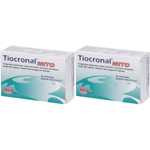 Trova Offerte di tiocronal mito 30 compresse set da 2 2x48,6 g e compra online