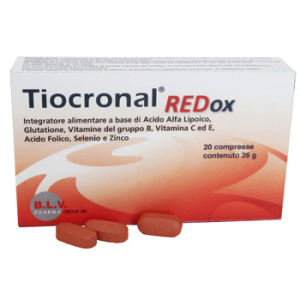 tiocronal redox 20 compresse bugiardino cod: 943256659 