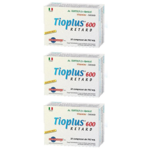 Trova Offerte di tioplus 600 retard 30 compresse 3x28,2 g e compra online