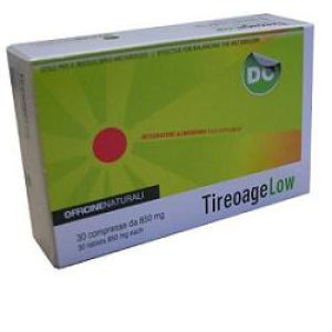 tireoage low 30 compresse 850mg bugiardino cod: 935963102 