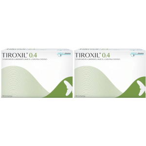 Trova Offerte di tiroxil 0,4 30cpr set da 2 2x30 pz compresse e compra online