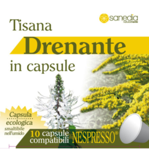 tisana drenante 10 capsule bugiardino cod: 940552843 