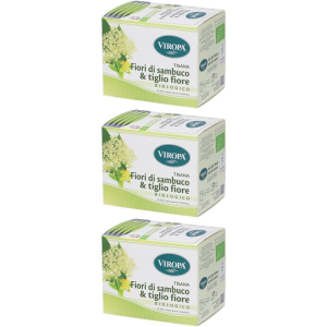 Trova Offerte di tisana fiori di sambuco & tiglio fiore biologico bustine 21 g e compra online
