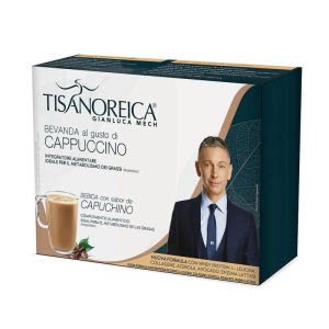 Tisanoreica bevanda cappuccino classico 4 bustine da 28,5 g