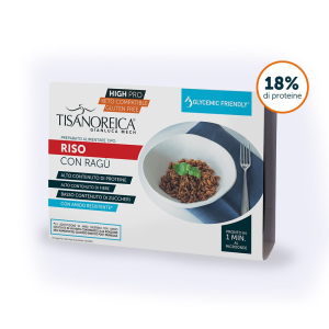 Tisanoreica gianluca mech riso con ragù high pro glycemic friendly, 150g