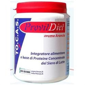 tocas provit diet fragola 360g bugiardino cod: 922250271 