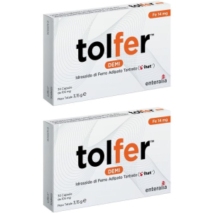 Trova Offerte di tolfer demi 14mg 30 capsule 2x3,15 g e compra online