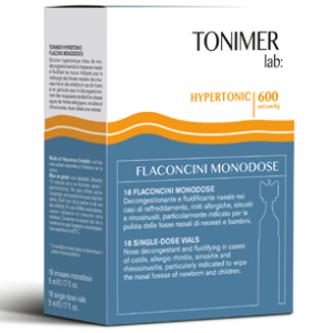 tonimer labbra hypertonic 18 flaconi mo bugiardino cod: 980818114 