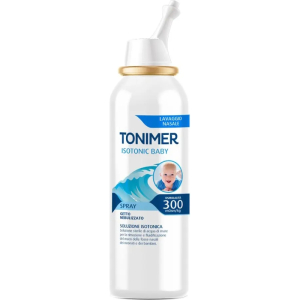 Tonimer md isotonic baby 300mosm soluzione isotonica fluidificante spray nasale promo 100ml + 100ml