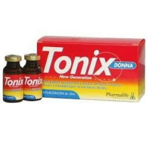 tonix donna 10 flaconi 15ml bugiardino cod: 910814920 