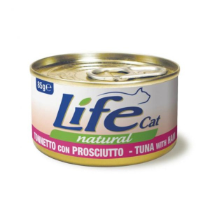 Tonno e prosciutto life natural cat 85g