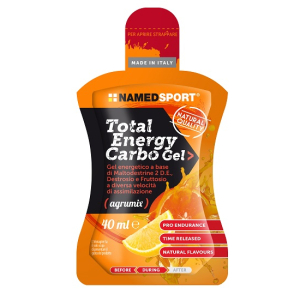 total energy carbo gel agr40ml bugiardino cod: 935010049 
