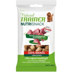Trova Offerte di Trainer cane snack natural nutrisnack adulto medium&maxi 100% manzo liofilizzato 50 gr e compra online