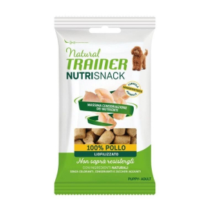 Trova Offerte di trainer natural cane nutri snack puppy/adult 100% pollo 20gr (bustina) e compra online