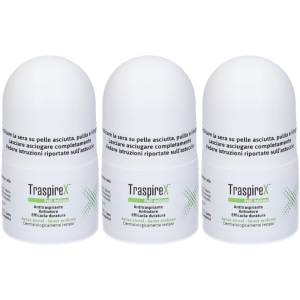 Trova Offerte di traspirex pelli delicate 20 ml 3x20 ml e compra online