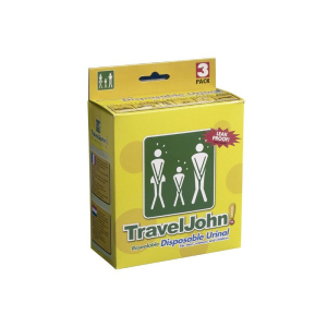 traveljohn dispo urinale 3 pezzi bugiardino cod: 912923075 