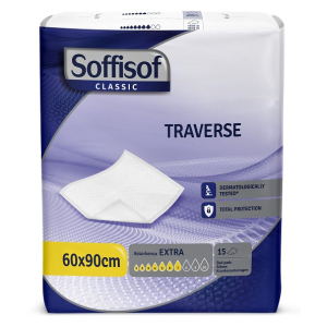 Traversa per incontinenza soffisof classic ultra 60x90 cm 15 pezzi