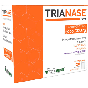 Trova Offerte di trianase plus frutti bosco 20 bustine senza glutine naturalmente privo di lattosio con edulcorante e compra online