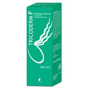 tricoderm f shampoo antiforfora 200ml bugiardino cod: 906354725 