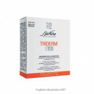 triderm ak 30 capsule integratore bugiardino cod: 979276589 